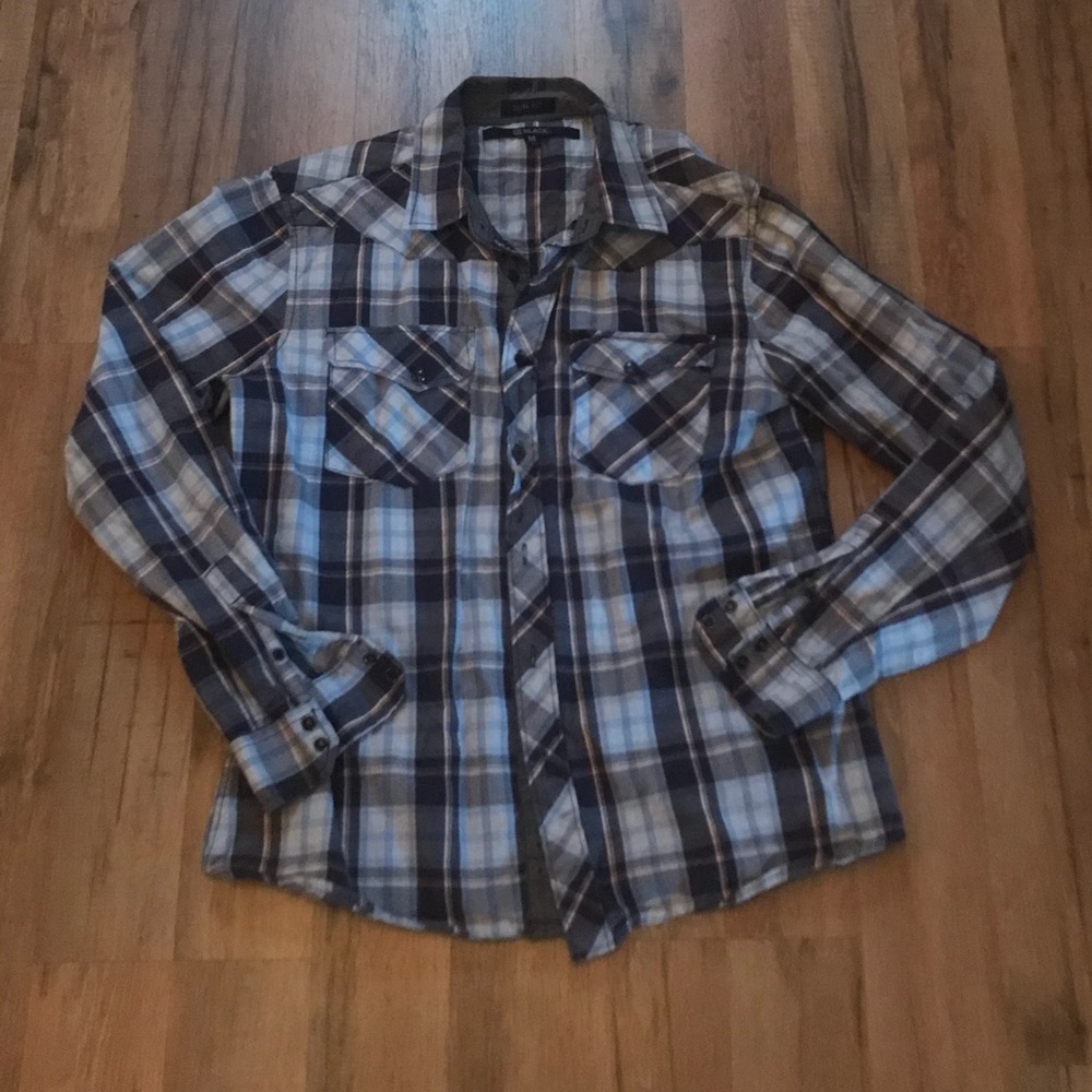 ‼️50% OFF‼️ Plaid Button Up